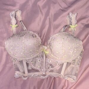Vintage Victoria secret Lace Bustier Bra 💋
